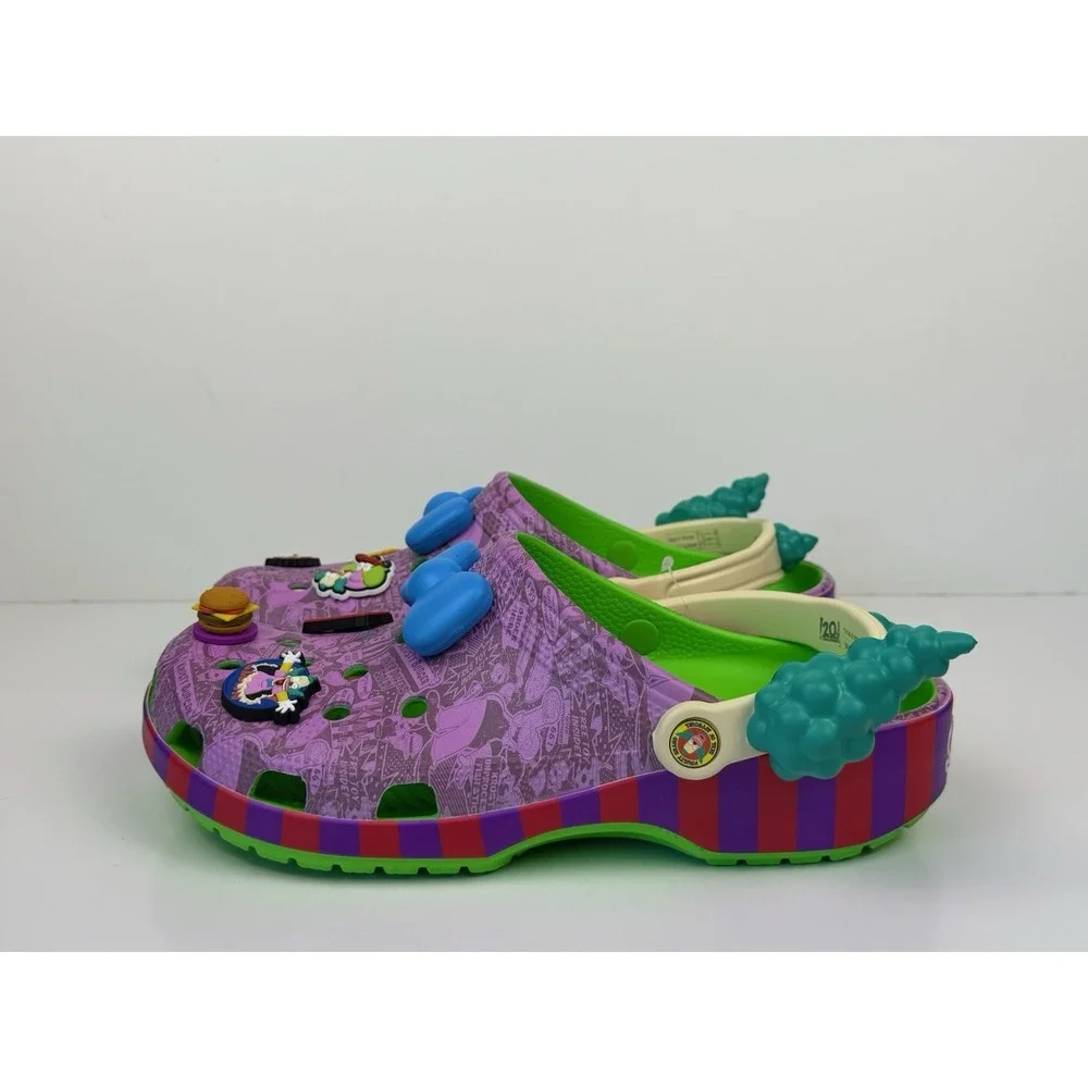 Crocs Classic Clog Men's Size 9 The Simpsons Krusty the Clown‎ 211107-90H